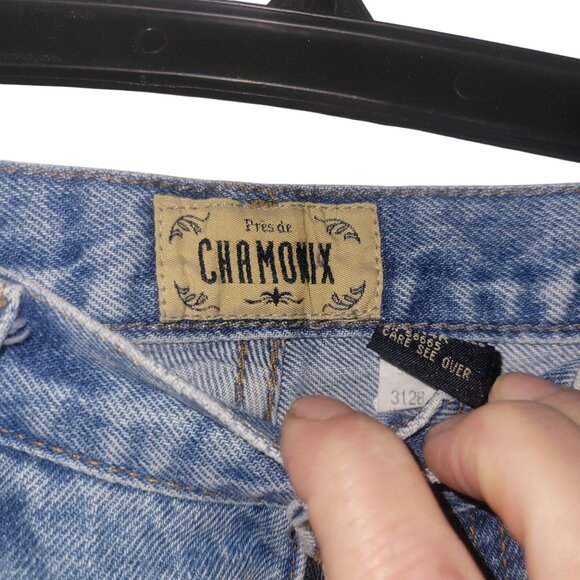 Vintage Chamonix Womens 14R High-Waisted Light Blue‎ Denim Jeans - Picture 2 of 8